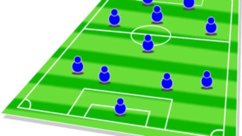 フォーメーションの特性理解する ５バック編 タクサカ Soccer Blog
